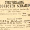Advertentie 1933 NOORDSTER Schaatsen