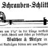 Advertentie 1869 spiraalveer schaats O.H. Kratze, Leipzig (Duitsland)
