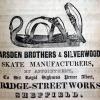 Advertentie 1852 Marsden Brothers, Sheffield (Engeland)