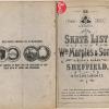Kaft catalogus 1881 schaatsenmaker Wm. Marples&Sons, Sheffield (Engeland)