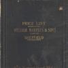Kaft catalogus 1928 Wm. Marples&Sons, Sheffield (Engeland)