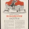 Advertentie 1921 firma Winchester met skates Barney&Berry, Springfield (USA)