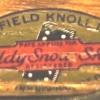 Etiket Buddy Snow Skate van de Fayfield-Knoll Company, Buffalo (N.Y. USA)