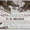 Advertentie 1911 schaatsenmaker P. Lowentraut, Newark (New Jersey USA)