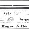 Advertentie 1896 schaatsenmaker L.H. Hagen, Oslo (Noorwegen)