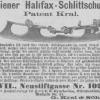 Advertentie 1880 schaatsenmaker G.Kral&Söhne, Wenen (Oostenrijk)