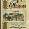 Kaft Geïllustreerde catalogus 1893 schaatsenmaker C.W. Dahlgren, Eskilstuna (Zweden)