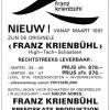 Advertentie 1992 schaatsenmaker Franz Krienbühl (Zwitserland)