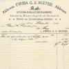 Rekening 1902 Firma G.S. Ruiter, Akkrum