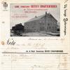 Rekening 31 december 1907 schaatsenmaker G. Ruiter, Bolsward