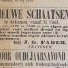Advertentie 1879 schaatsenmaker J.G. Faber, Franeker