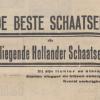 Advertentie 1937 schaatsenmaker B. de Boer, Winschoten