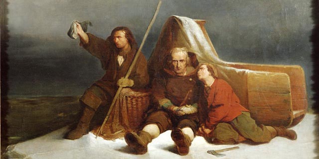 1849 - Veertien dagen op een ijsschots in de Zuiderzee