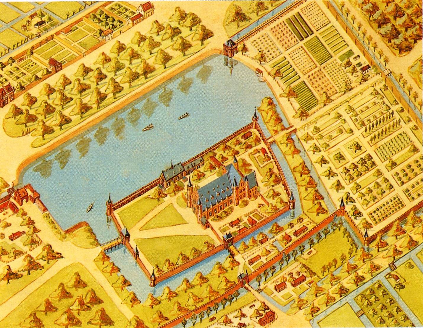 Hof in Den Haag circa 1300