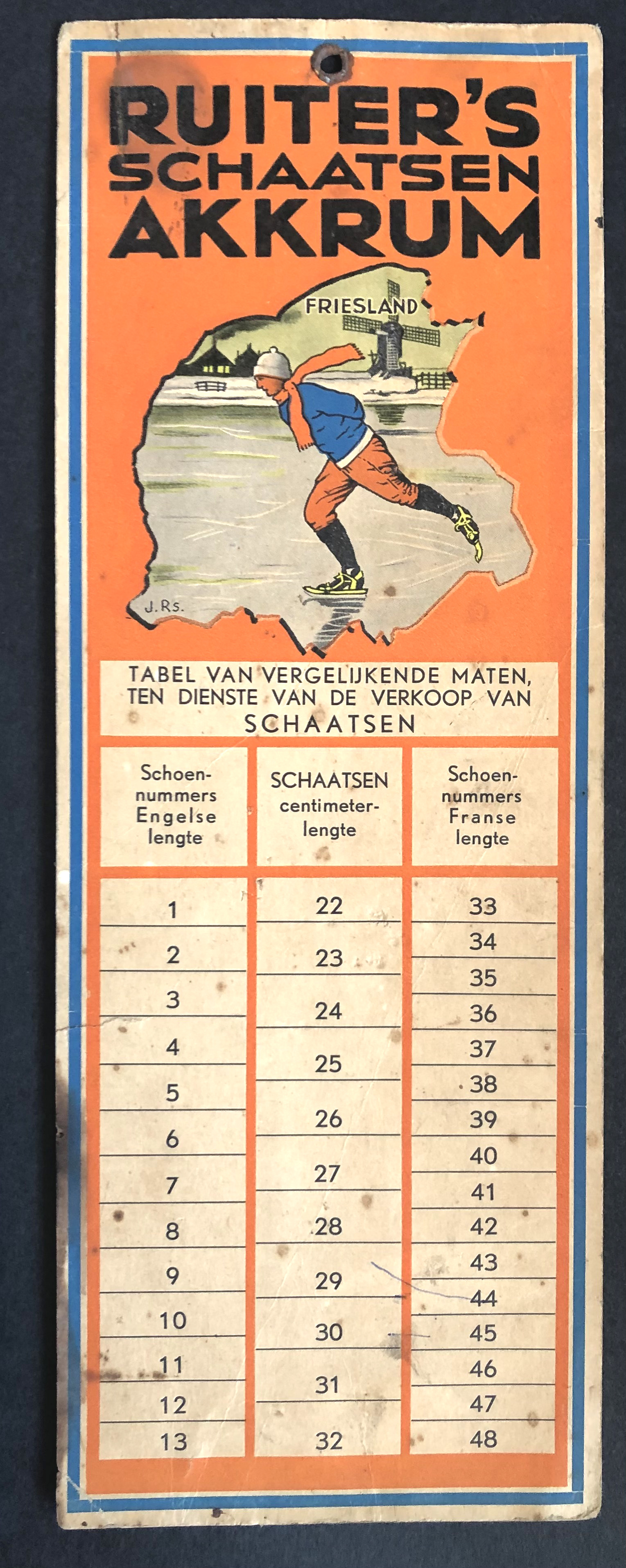 Schaatshistorie.nl | Schaatsenfabriek G.S.Ruiter uit Akkrum
