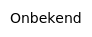Onbekend
