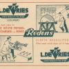Advertentie 1940 schaatsenverkoper L. de Vries, Leeuwarden