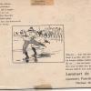 Reclame 1928-1929 schaatsenverkoper Lammert de Vries, Leeuwarden