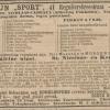 Advertentie 1903 schaatsenverkoper Magazijn Sport, Amsterdam