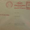 Enveloppe 1947 fabrikant J.D. Dominicus&Sohne, Remscheid (Duitsland)