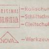 Poststempel 4 februari 1965 schaatsenmaker Gloria, Remscheid (Duitsland)