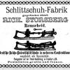 Advertentie 1885 schaatsenmaker R. Storsberg, Remscheid (Duitsland)