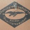 Afbeelding op schaatsdoos schaatsenmaker R. Weigand, Remscheid (Duitsland)