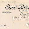 Detail rekening 1914 firma Carl Blombach, Ronsdorf (Duitsland)