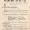 Blz.1 catalogus schaatsenmaker Henry Böker, Remscheid (Duitsland)