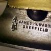 Merkteken schaatsenmaker J. Howarth, Sheffield (Engeland)