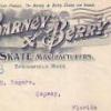 Enveloppe 24 november 1903 schaatsenmaker Barney&Berry, Springfield (USA)