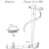 Patent 1860 J.F.Blondin schaats schaatsenfabriek Douglas Rogers&Co, Norwich (Connecticut USA)