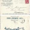 Enveloppe 1893 schaatsenmaker Union Hardware Co., Torrington (Connecticut USA)