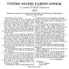 Patent 1855 schaatsenmaker N.C. Sanford, Meriden (Connecticut USA)