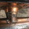 Merkteken metalen noren GREYHOUND schaatsenmaker CCM, Weston (Ontario Canada)
