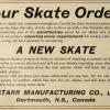 Advertentie 1906 schaatsenmaker Starr Mfg, Dartmouth (Nova Scotia Canada)