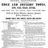 Advertentie 1882 schaatsenmaker Thomas Ibbitson&Co, Sheffield (Engeland)