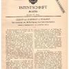 Patent 1890 schaatsenmaker Gedeon Von Rohonczy, Budapest (Hongarije)