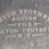 Merkteken schaatsenmaker Smith Brothers&Company, Boston (Massachusetts USA)