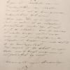 Brief 1879 aan J. Honig ijsclub Thialf van schaatsenmaker A.Korver, Vinkeveen