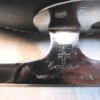 Merkteken Metalen kunstschaatsen EXCALIBUR schaatsenmaker Michel&King, Sheffield (Engeland)