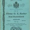 Kaft catalogus 1899-1903 schaatsenmaker firma G.S.Ruiter, Akkrum