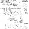 Rekening 1894 G.S.Ruiter uit Akkrum