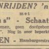 Advertentie 1942 schoenmaker J. Cornelissen, Utrecht