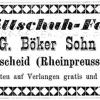 Advertentie 1885 schaatsenmaker G. Böker&Sohn, Remscheid (Duitsland)