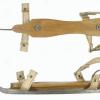 Houten schaatsen schaatsenmaker De Boeck - Van den Brande, Malderen