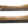 Houten schaatsen schaatsenmaker De Boeck - Van den Brande, Malderen (België); met etiket DB M