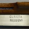 Merkteken doorloper schaatsenmaker C.L.Nauta Heeg