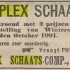 advertentie Multiplex schaatsen Nieuwsblad van het Noorden 21 januari 1905