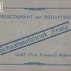 Kaft catalogus 1924-1934 schaatsenfabriek FRISIA, IJlst